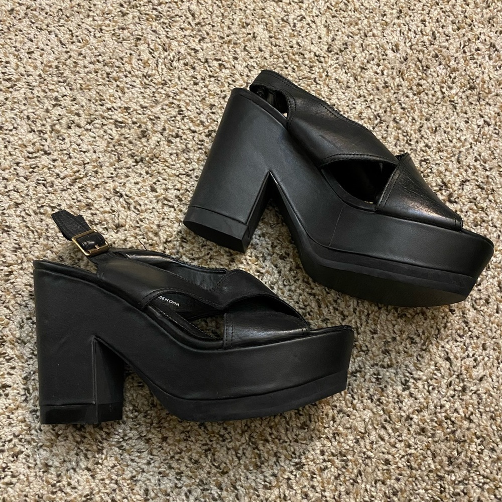 River Island Platform Heels